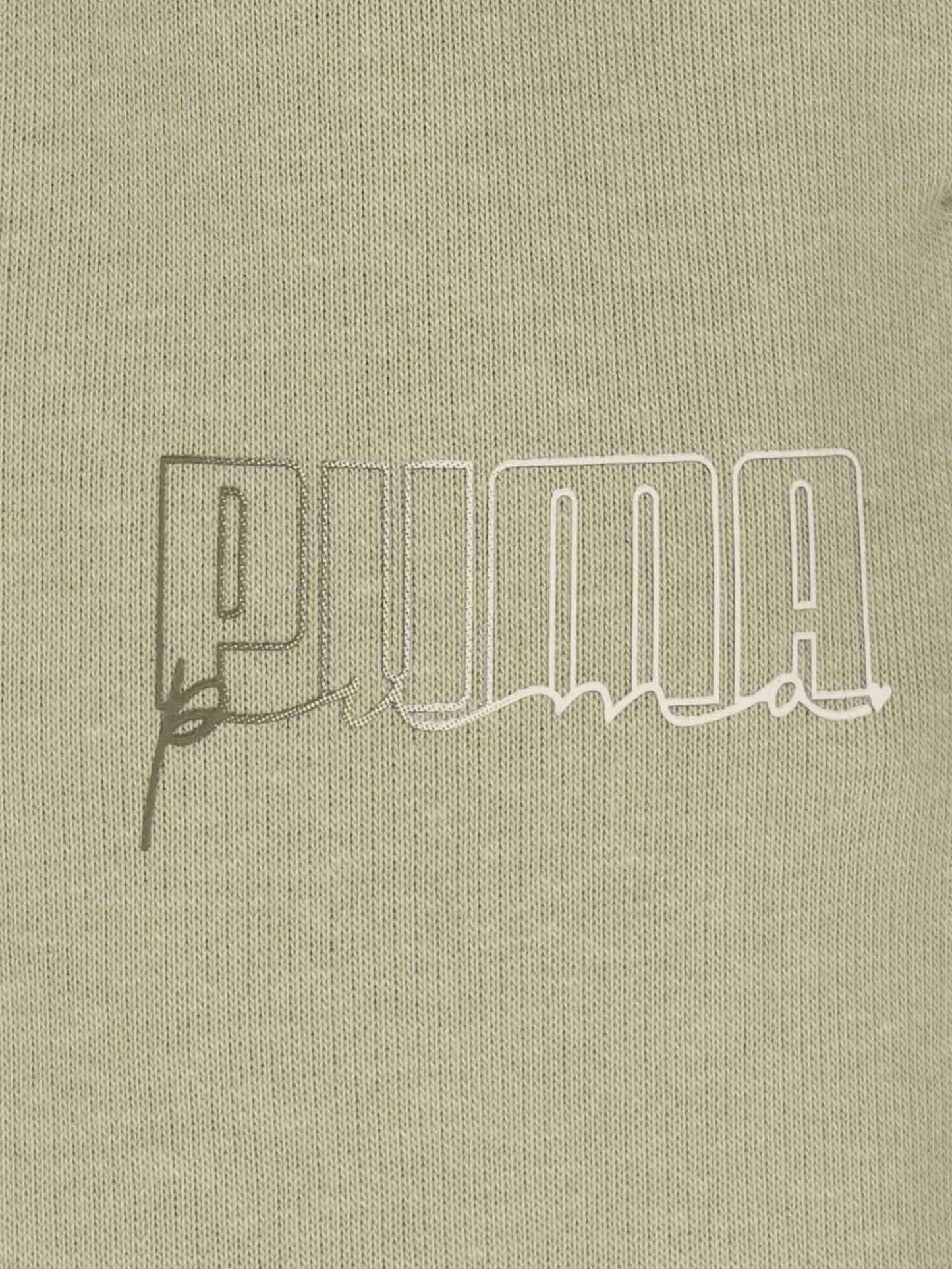 PANTALONE WIDE LEG BTS PUMA DA BAMBINA SALVIA