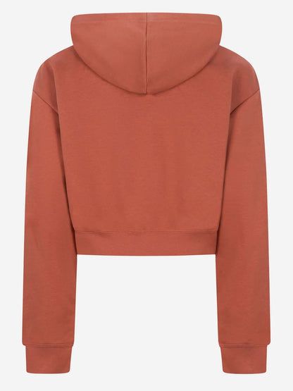 FELPA FULL ZIP BTS PUMA DA BAMBINA RUGGINE