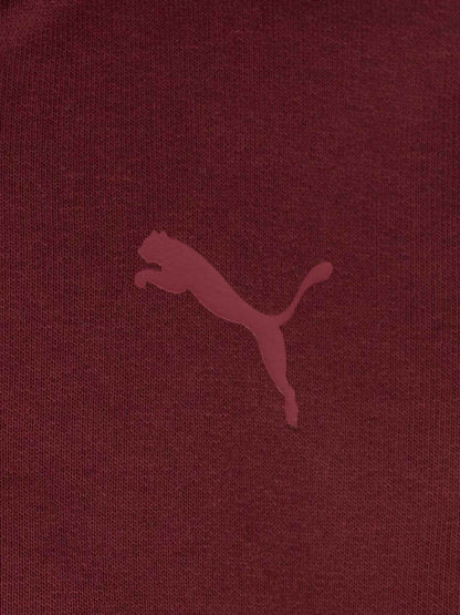 FELPA FULL ZIP BTS PUMA DA BAMBINO BORDEAUX