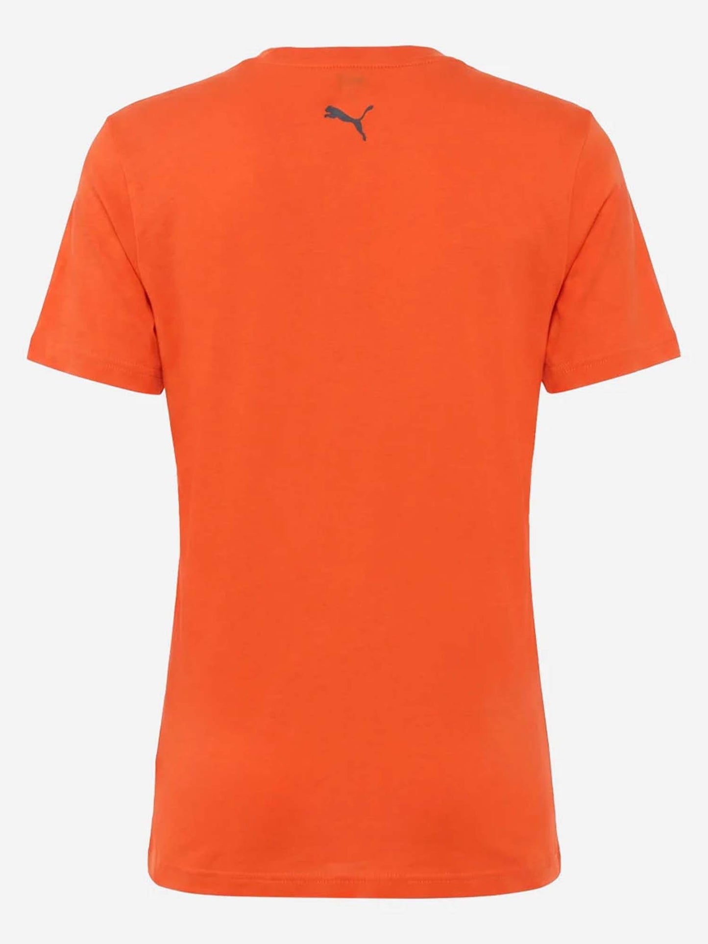 Puma B. T-shirt a maniche lunghe unisex bambino arancione