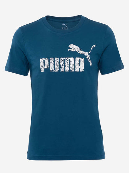 Puma B. T-SHIRT BTS, t-shirt a maniche lunghe unisex bambino verde