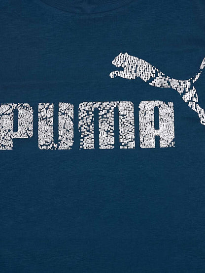 Puma B. T-SHIRT BTS, t-shirt a maniche lunghe unisex bambino verde