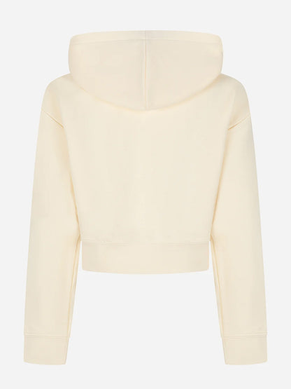 Puma G. Felpa Ft Bts, felpa unisex bambino crema