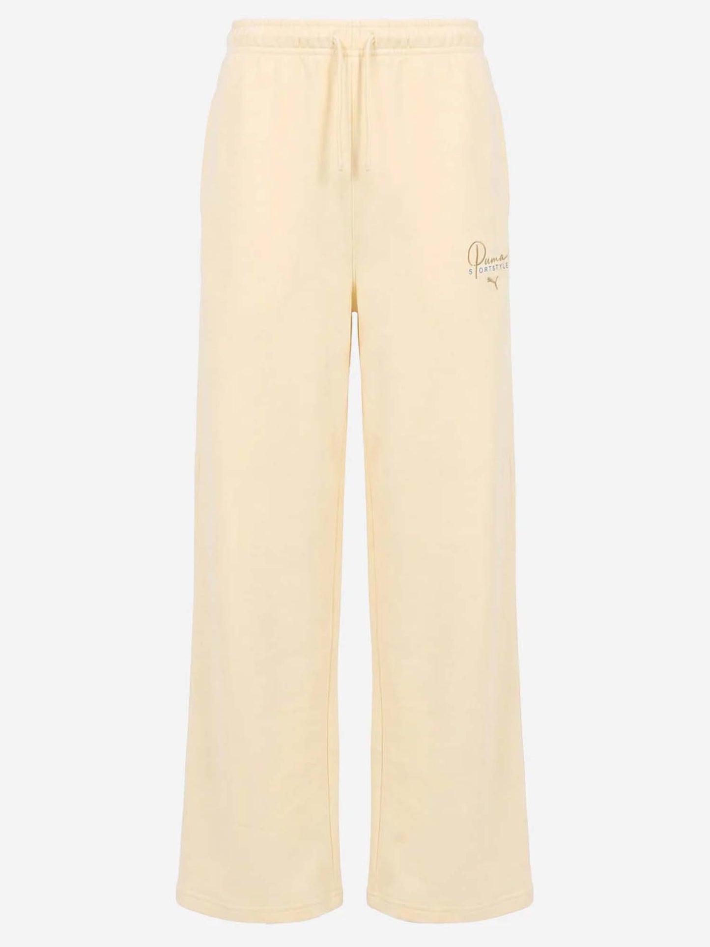 Puma G. Panta Ft Bts, pantalone unisex bambino crema