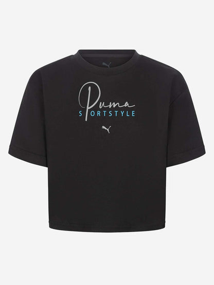 Puma Bts T-shirt Regular, t-shirt a maniche corte Unisex bambino nera