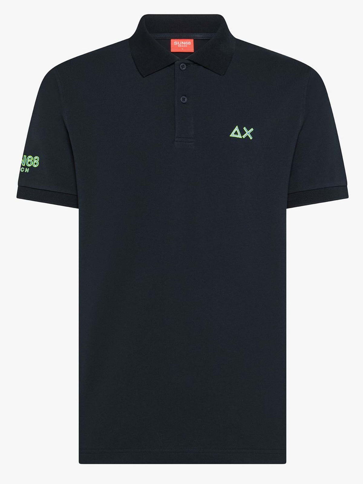 SUN68 polo mm da uomo blu