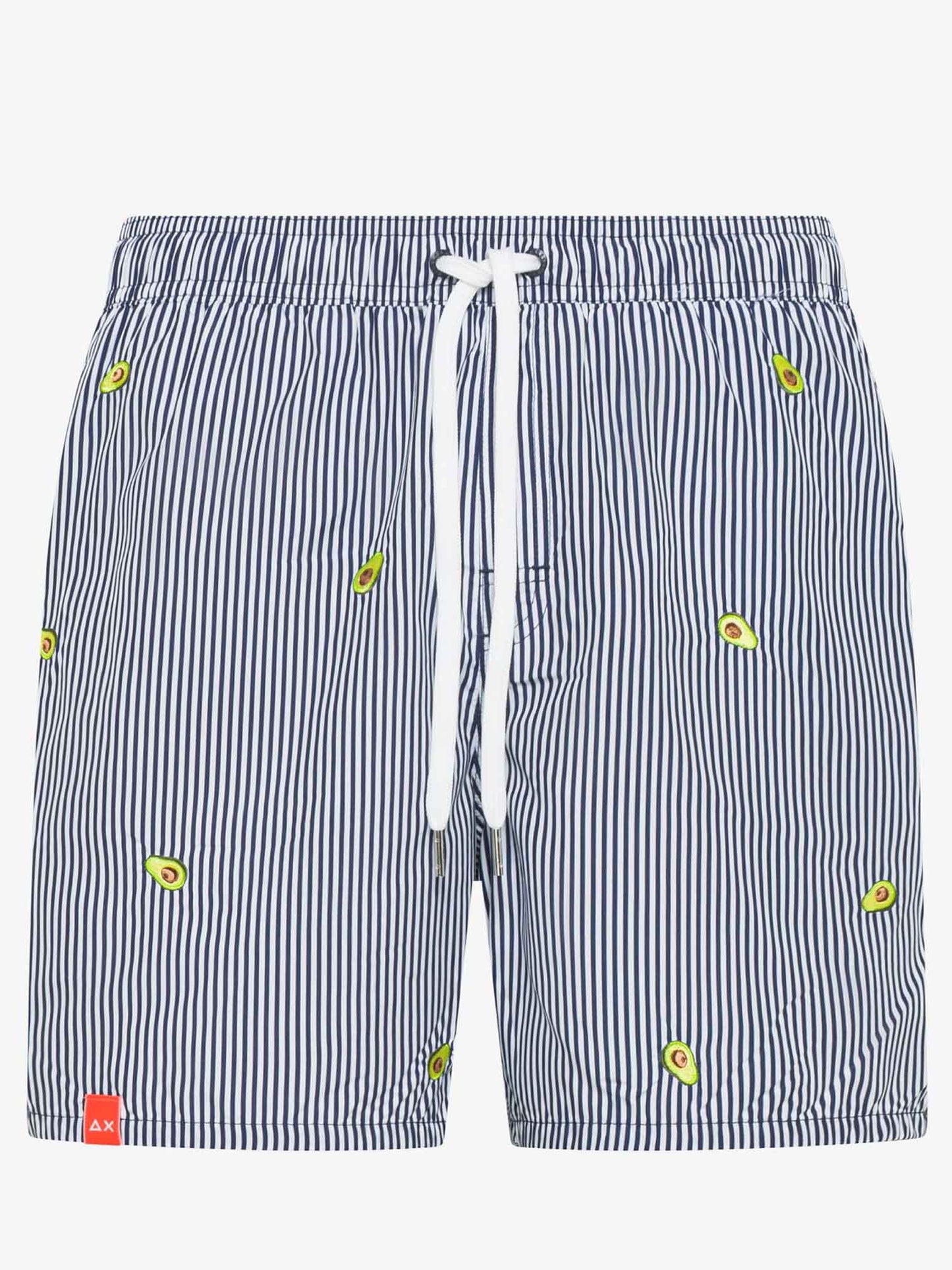 Sun68 boxer da spiaggia uomo multicolore con ricamo originale
