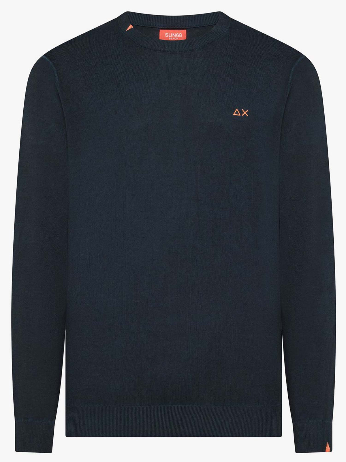 SUN68 maglia da uomo blu