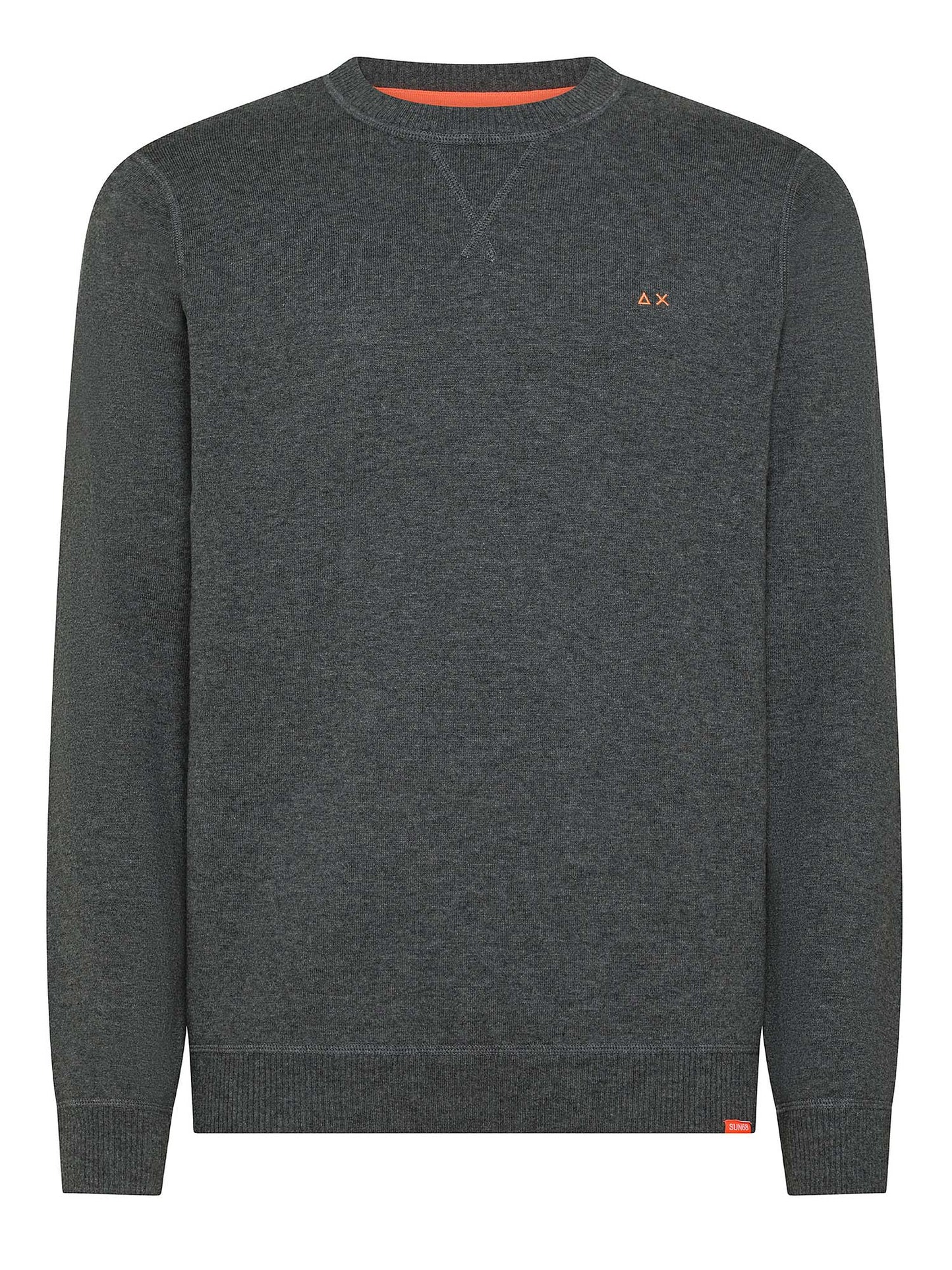 Sun68 K46500 47, maglia da uomo grigia