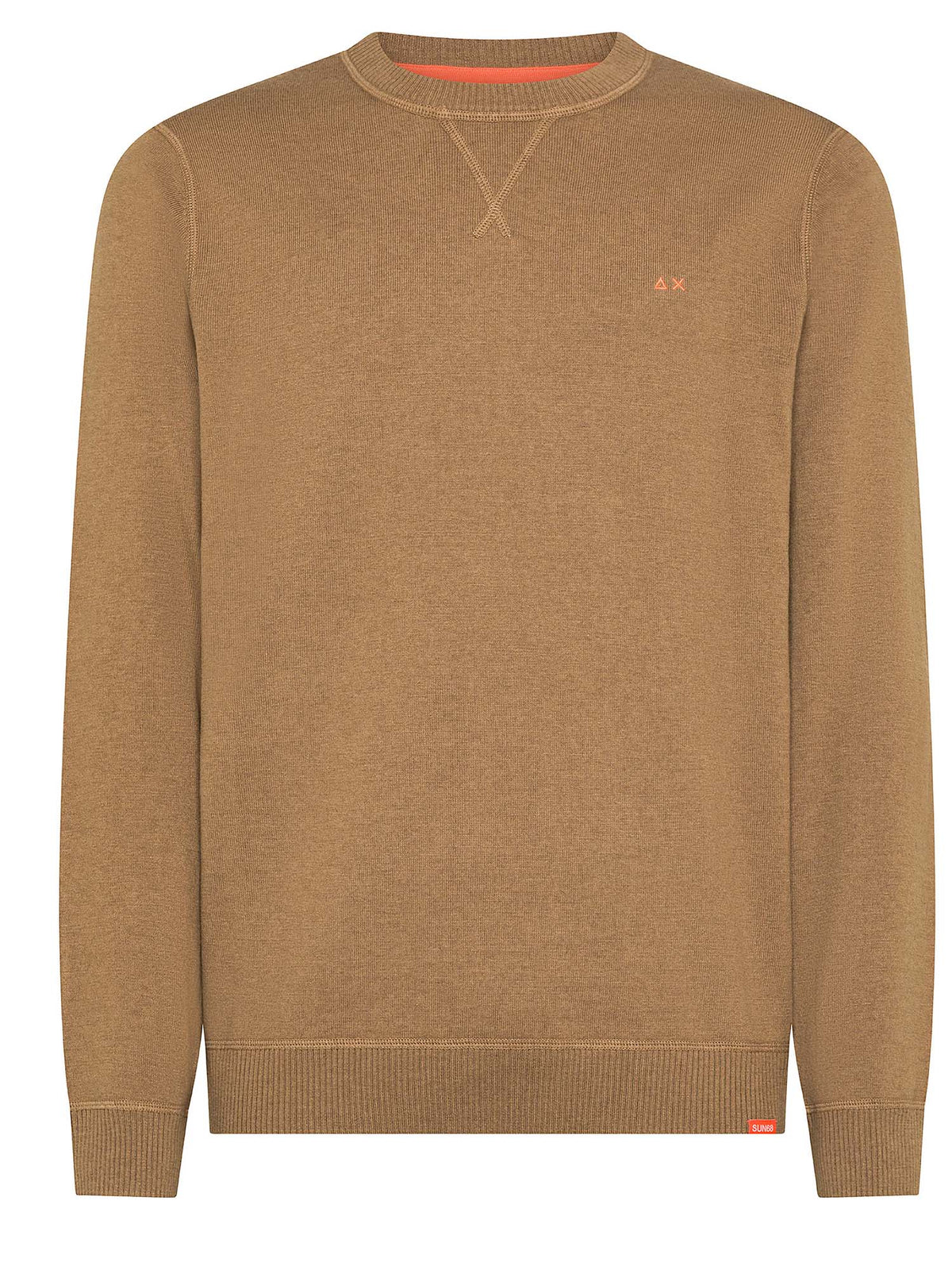 Sun68 K46500 76, maglia da uomo beige