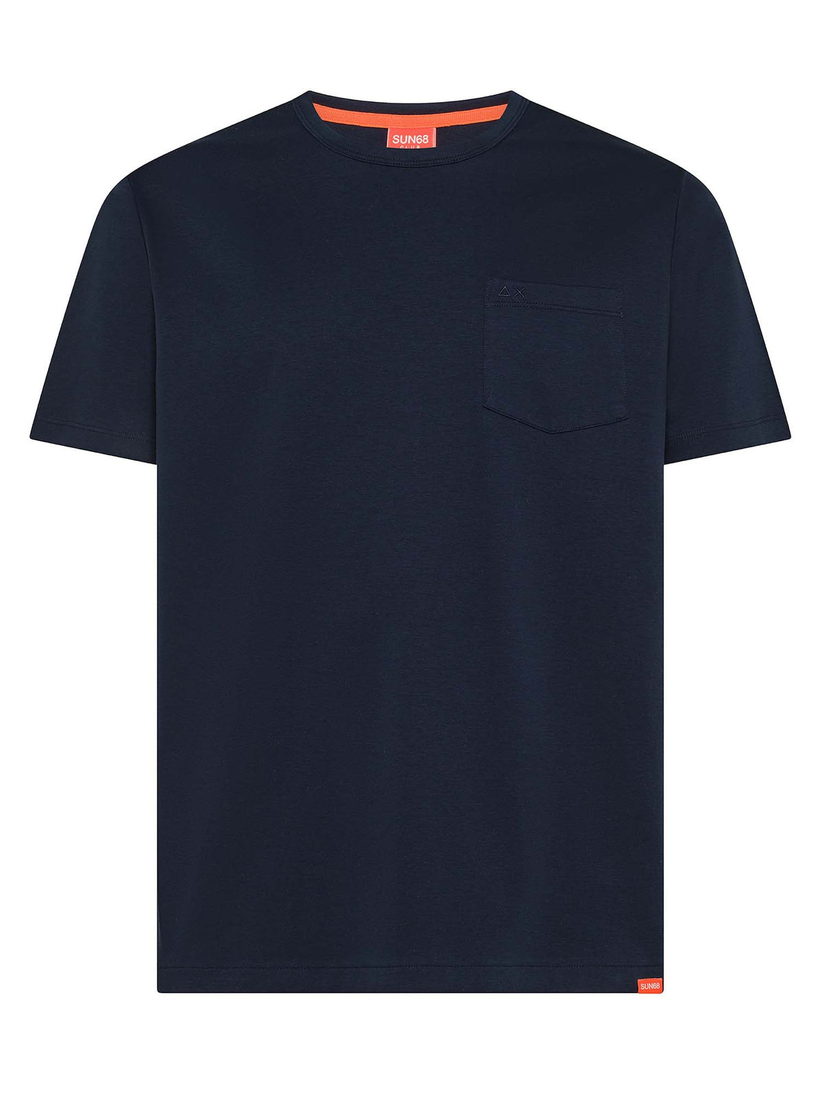 Sun68 T-shirt Mm, t-shirt maniche corte da uomo blu