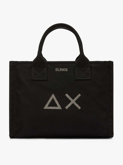 Borsa Sun68 versatile e casual in nero da Donna
