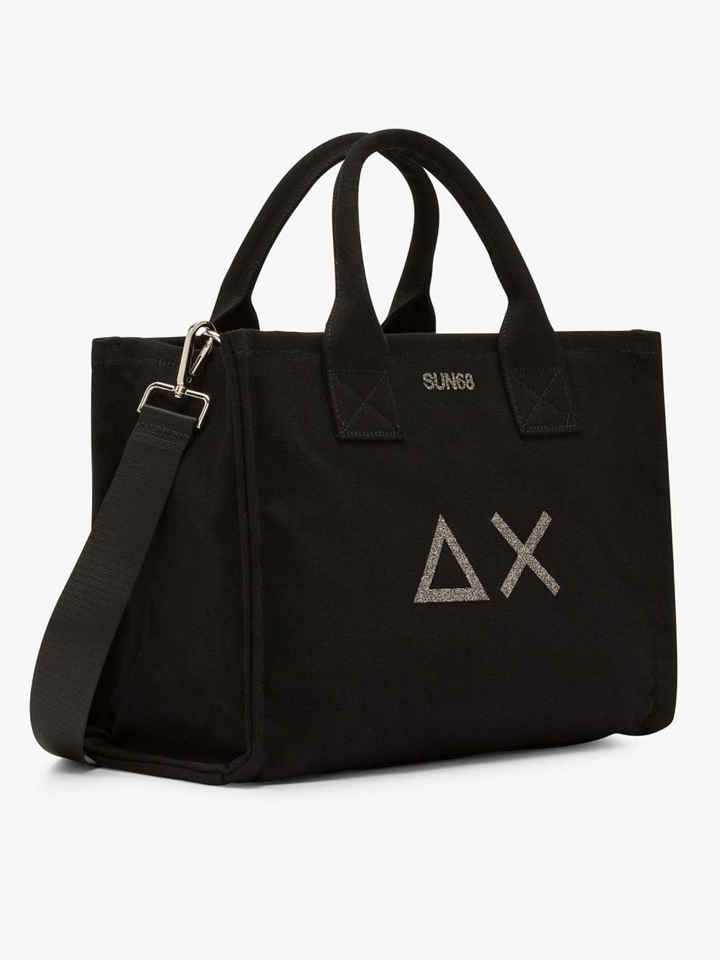 Borsa Sun68 versatile e casual in nero da Donna