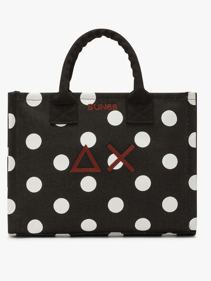 Sun68 shopping bag in canvas multicolore casual da Donna