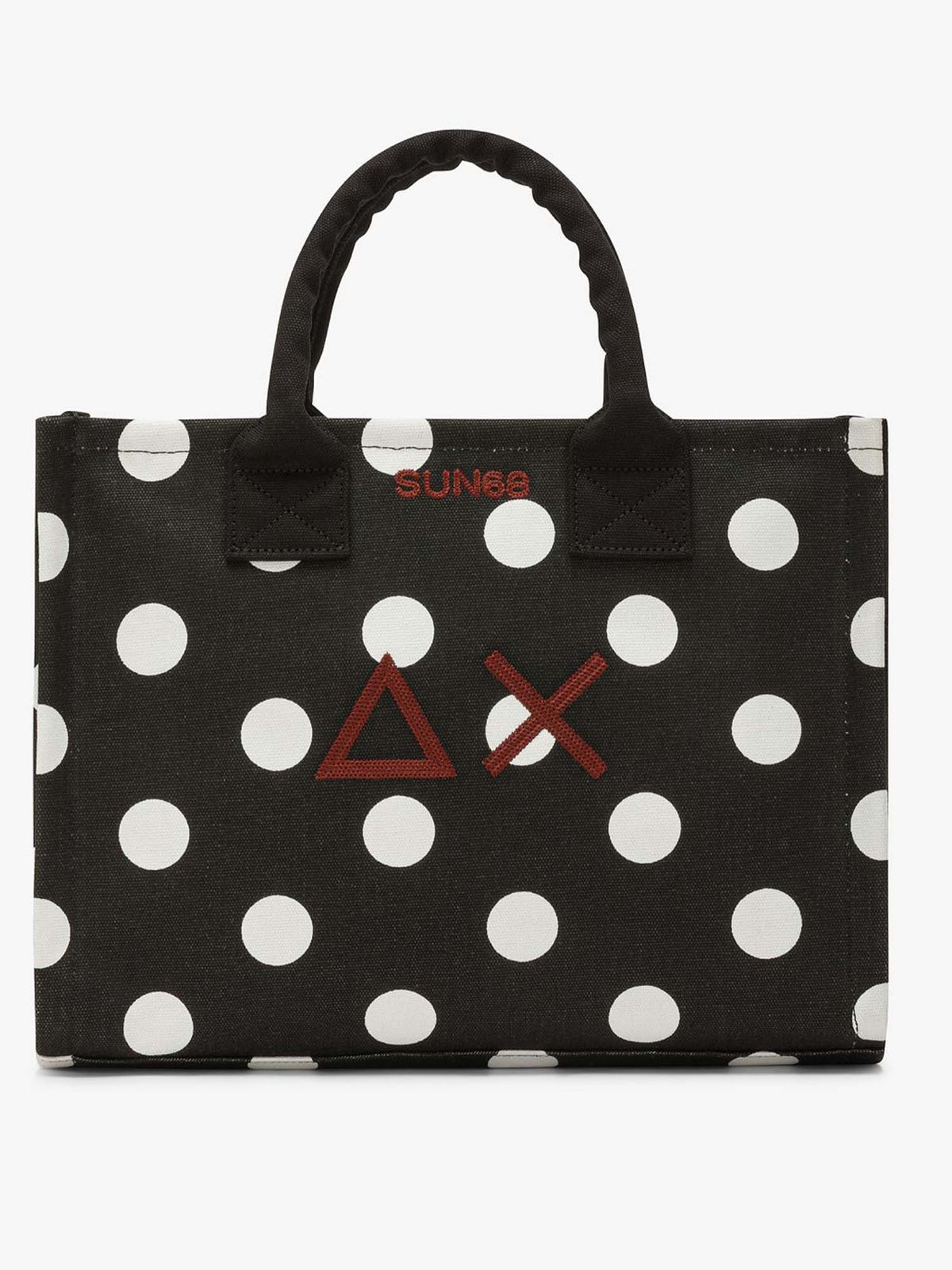 SUN68 borsa da unisex nero-bianco