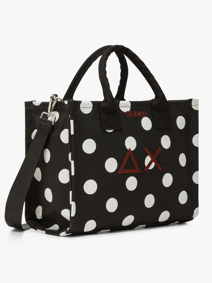 Sun68 shopping bag in canvas multicolore casual da Donna