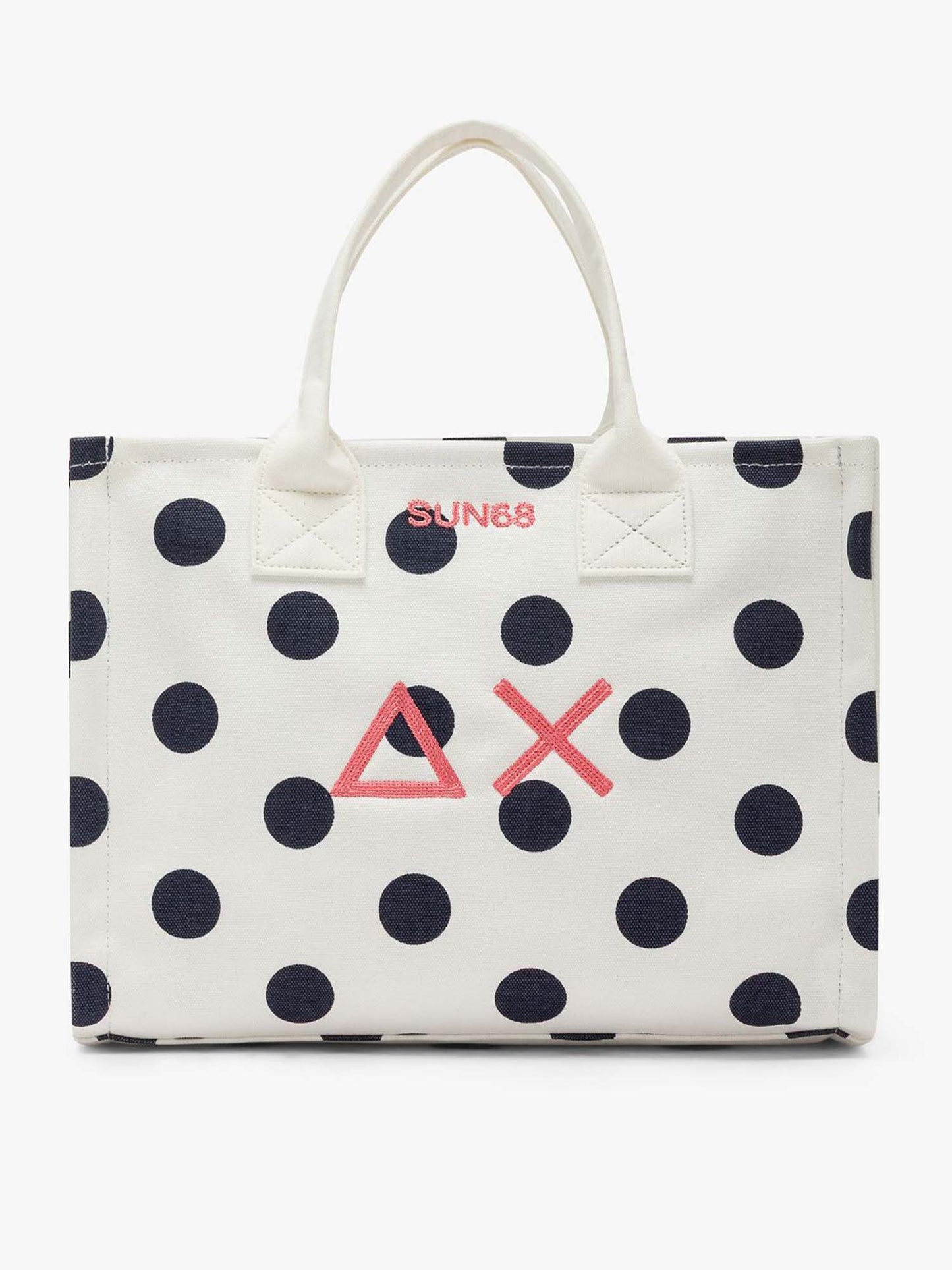 Sun68 Cali, shopping bag da Donna multicolore in canvas versatile