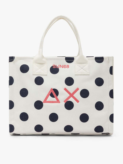 Sun68 Cali, shopping bag da Donna multicolore in canvas versatile