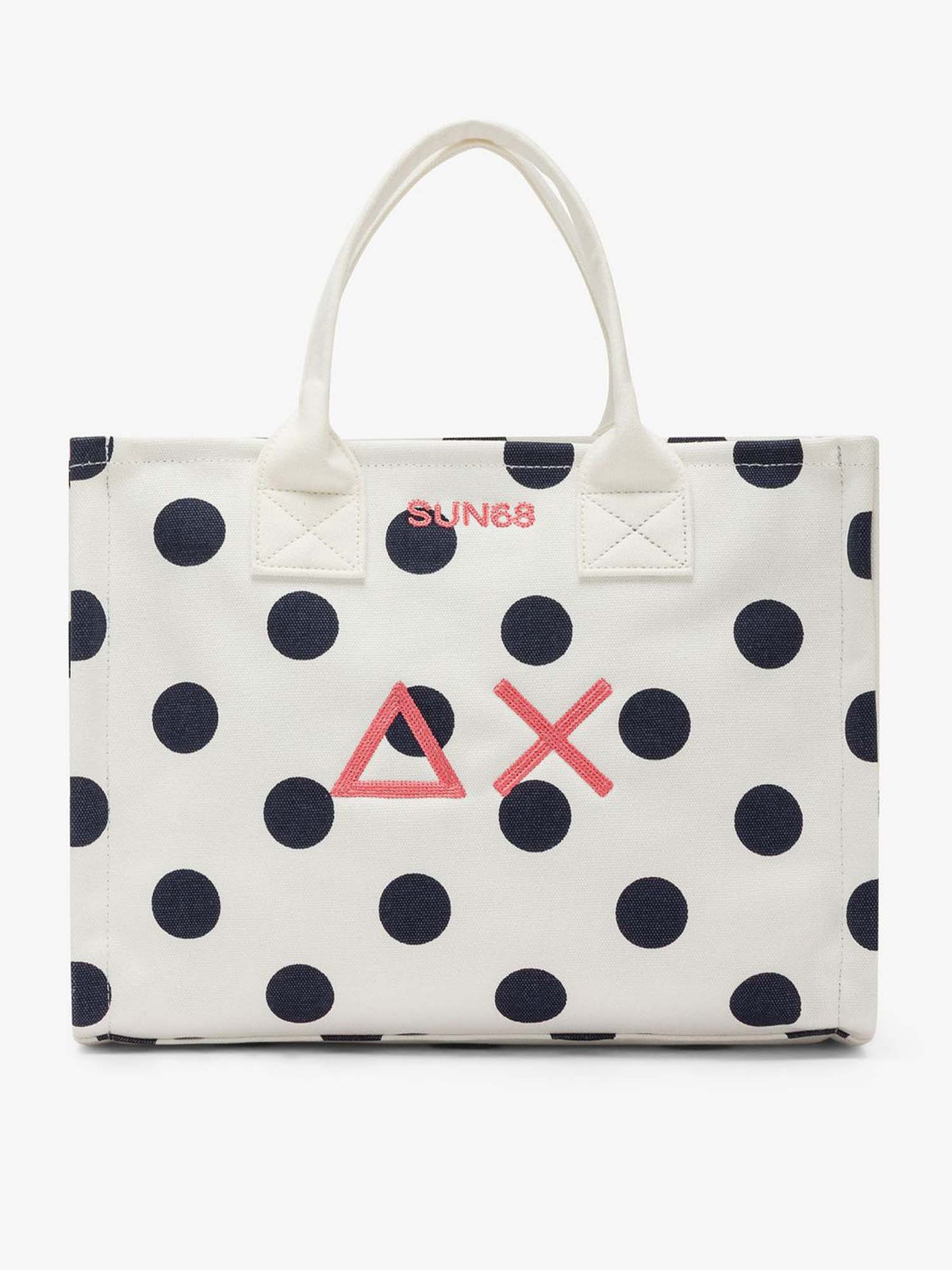 SUN68 borsa da unisex panna-blu