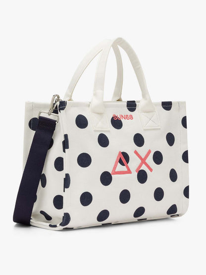 Sun68 Cali, shopping bag da Donna multicolore in canvas versatile