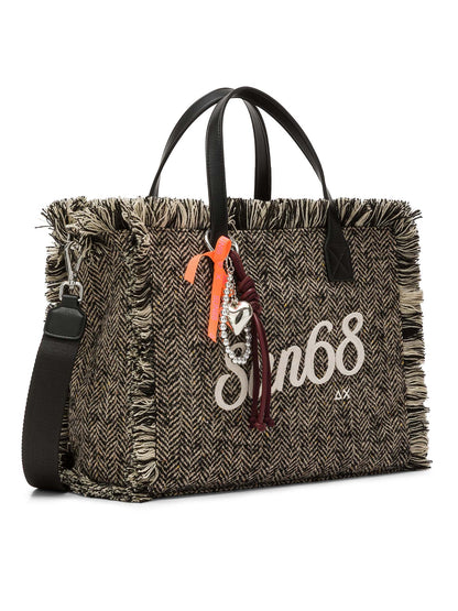 Sun68 W46212 11, borsa unisex adulta nera