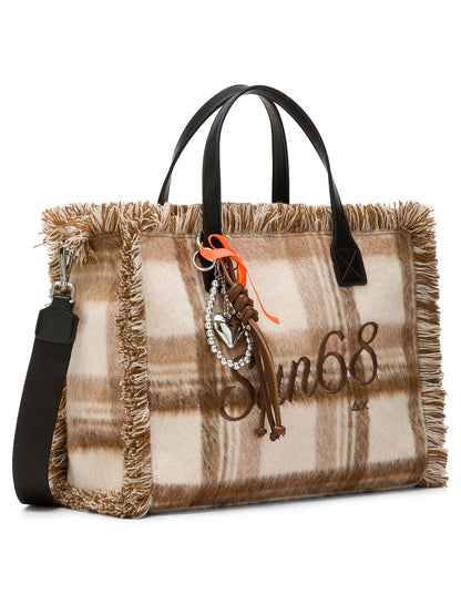 Sun68 W46212 71, borsa Unisex adulto marrone