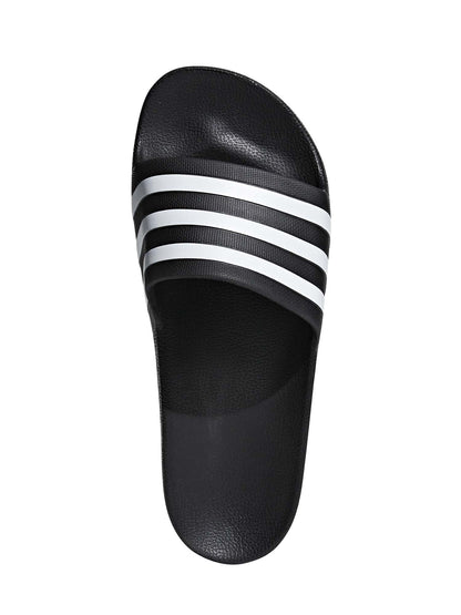 Adidas adilette aqua ciabatte/infradito da uomo nero-bianco