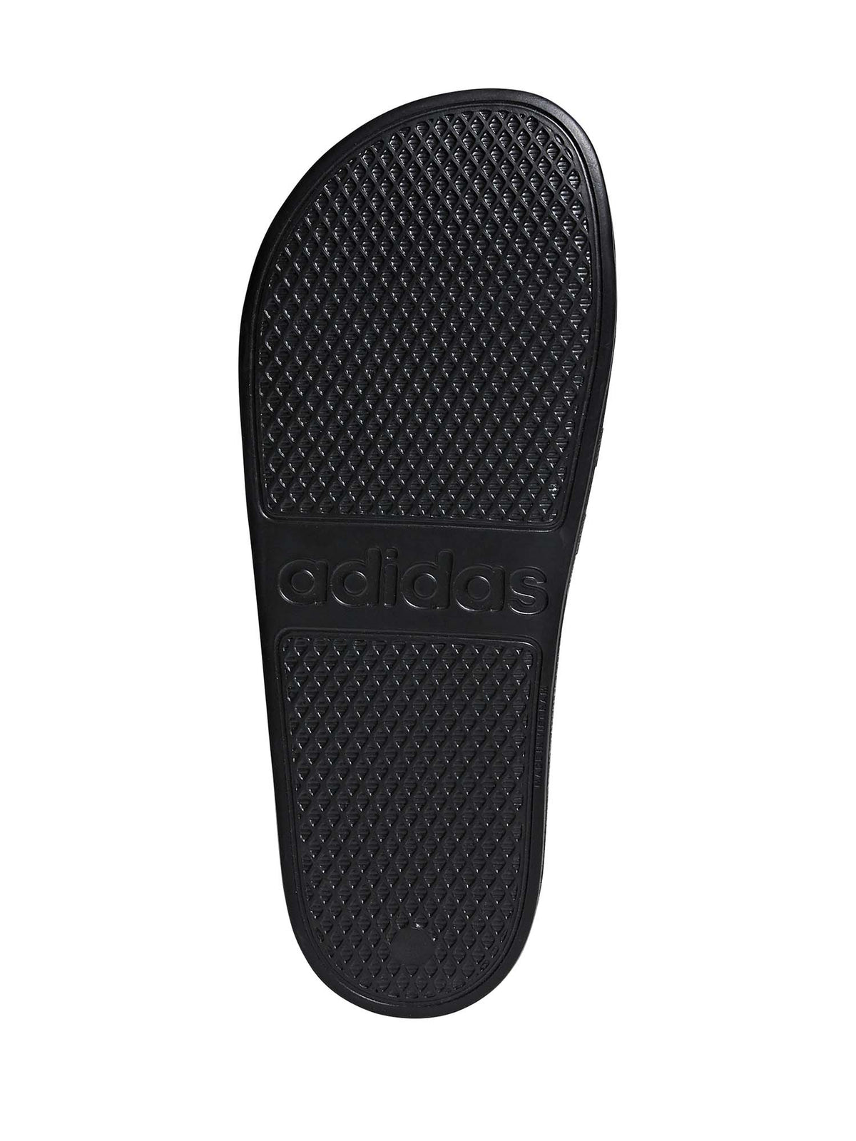 Adidas adilette aqua ciabatte/infradito da uomo nero-bianco