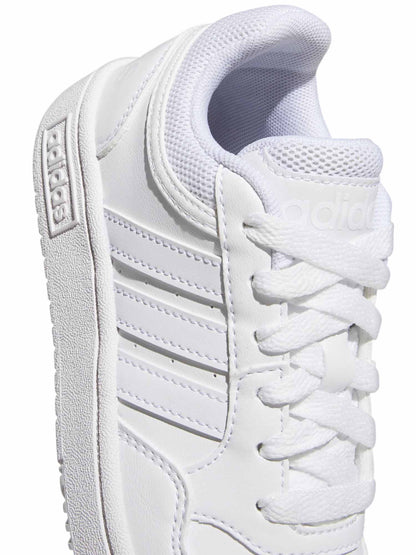SNEAKERS HOOPS 3.0 ADIDAS JUNIOR UNISEX BIANCO