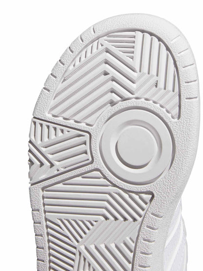 SNEAKERS HOOPS 3.0 ADIDAS JUNIOR UNISEX BIANCO