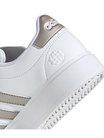 SNEAKERS GRAND COURT CLOUDFOAM ADIDAS DONNA BIANCO ARGENTO