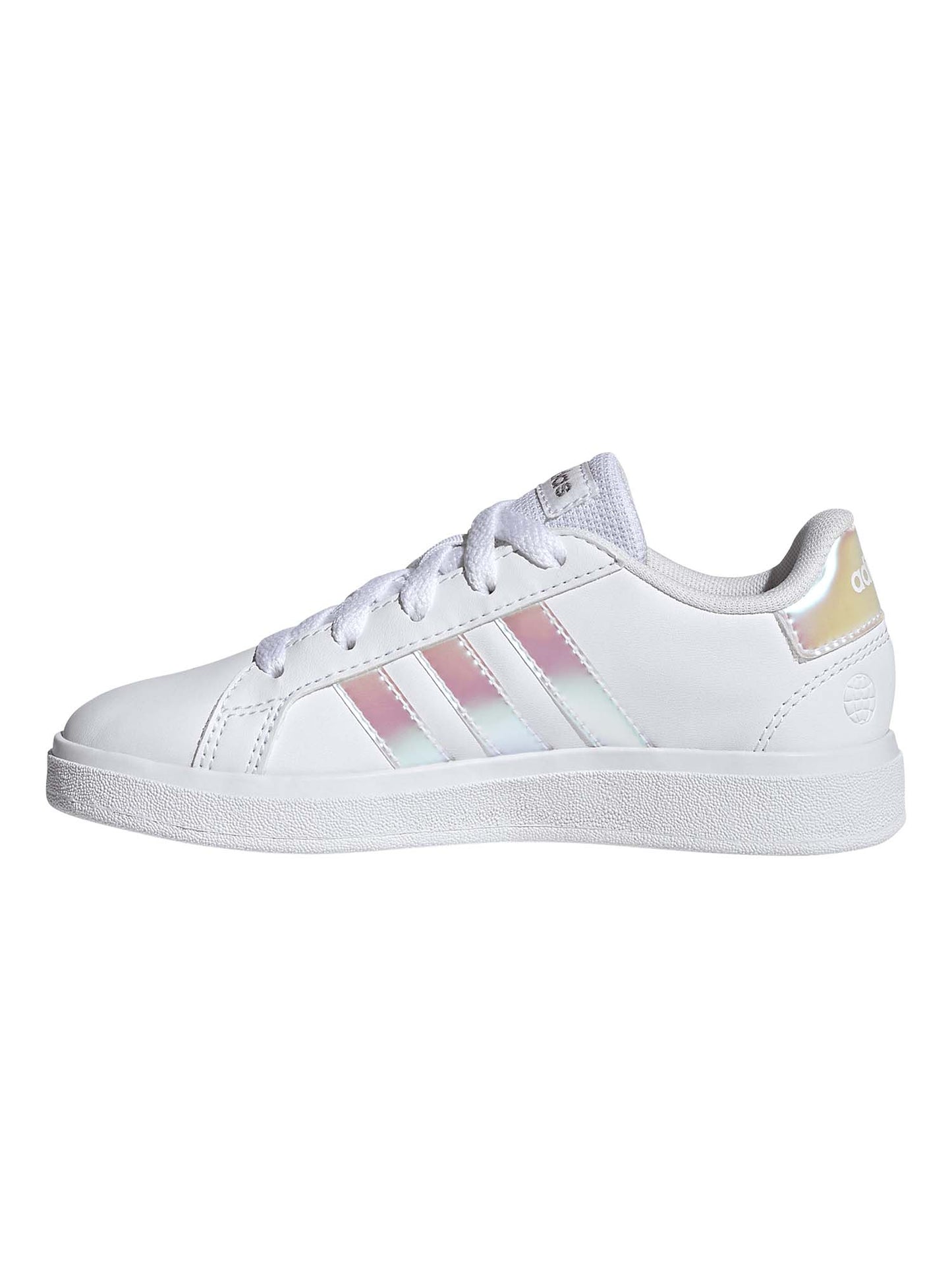 Adidas Grand Court 2.0, sneakers sportive bianche per bambina
