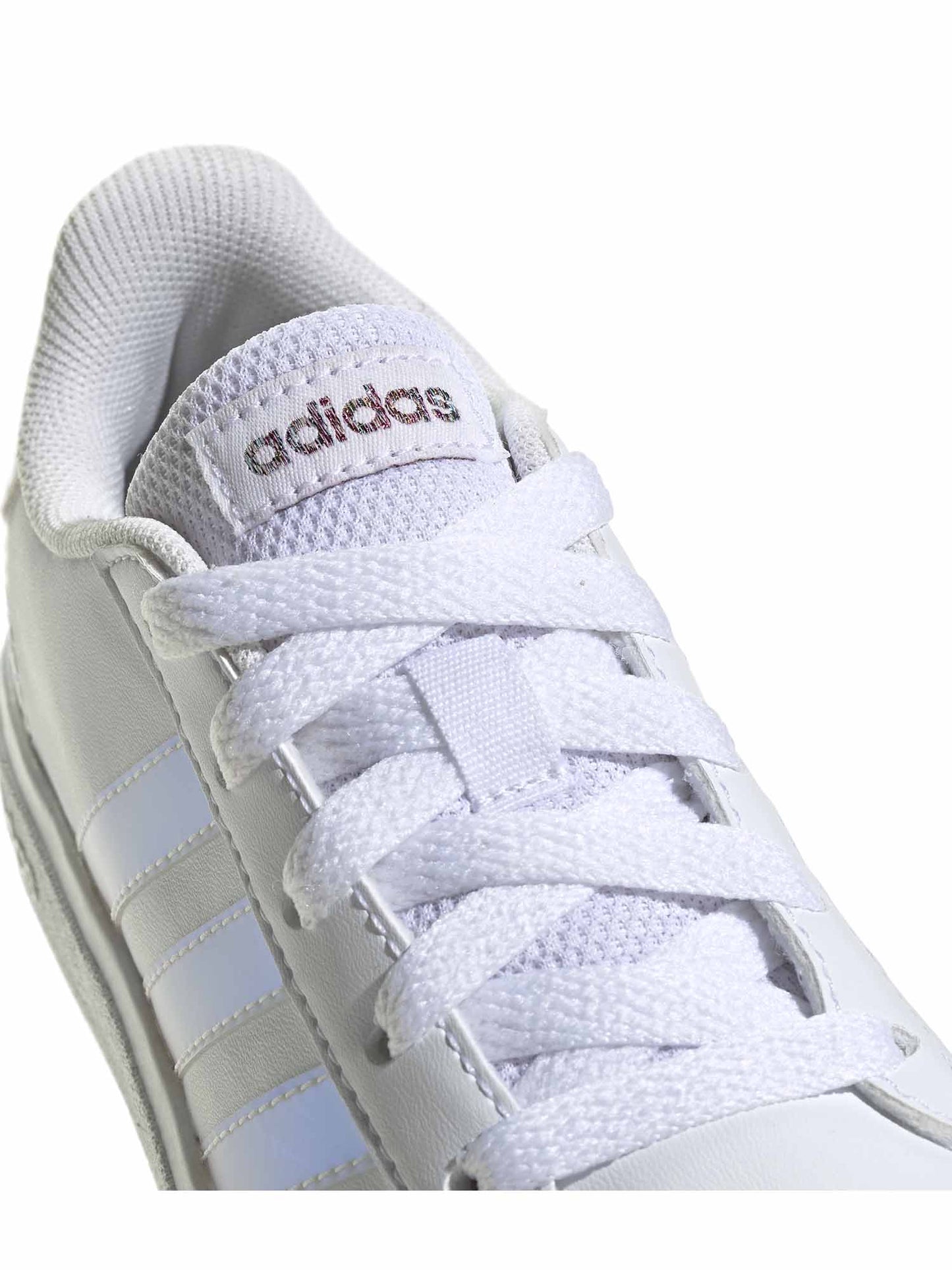 SNEAKERS GRAND COURT ADIDAS RAGAZZI UNISEX BIANCO ARGENTO