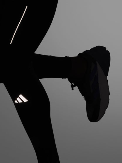 LEGGINGS OWN THE RUN ADIDAS UOMO NERO