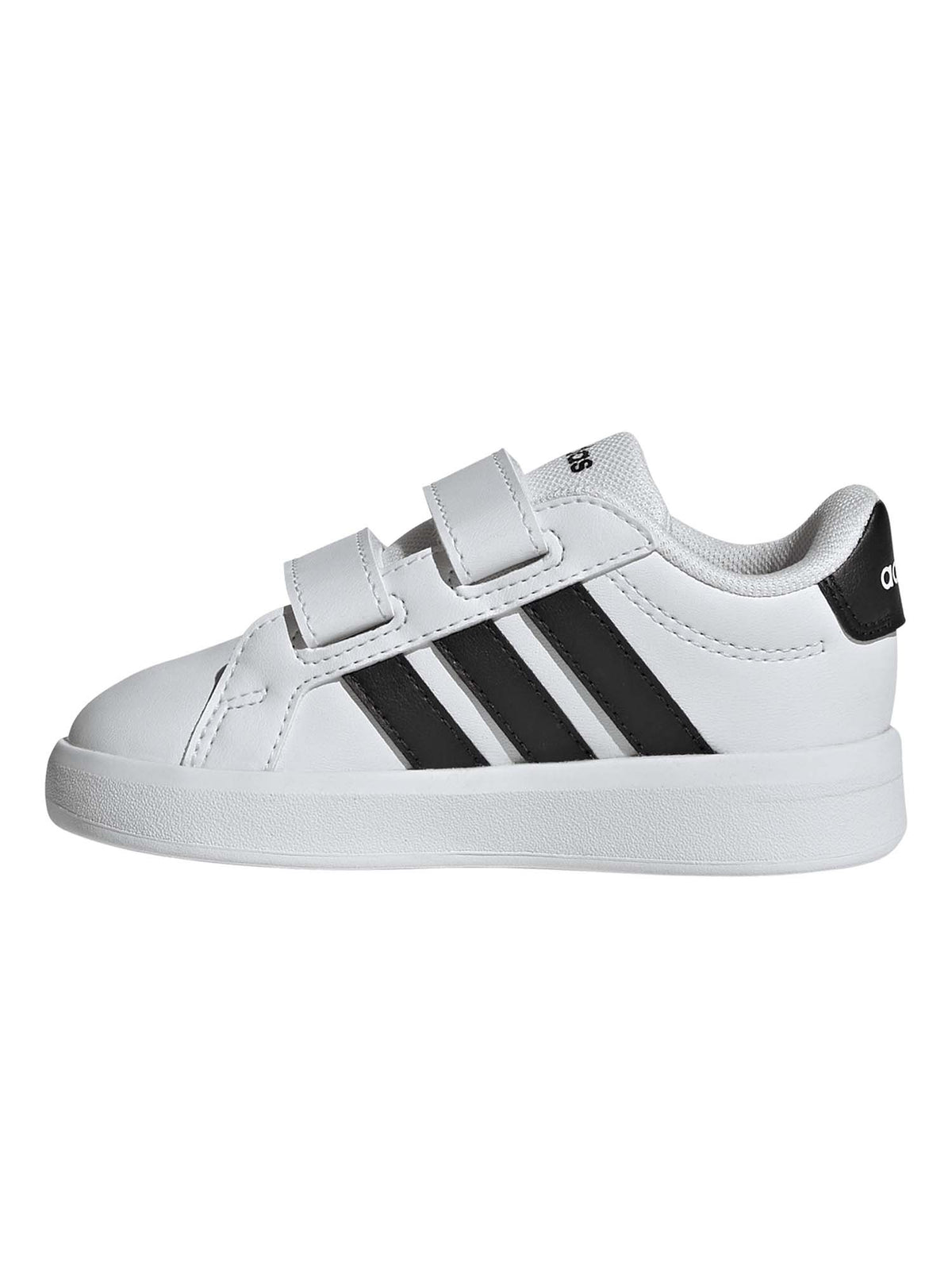 Adidas grand court 3 sneakers td da bambino/a bianco-nero