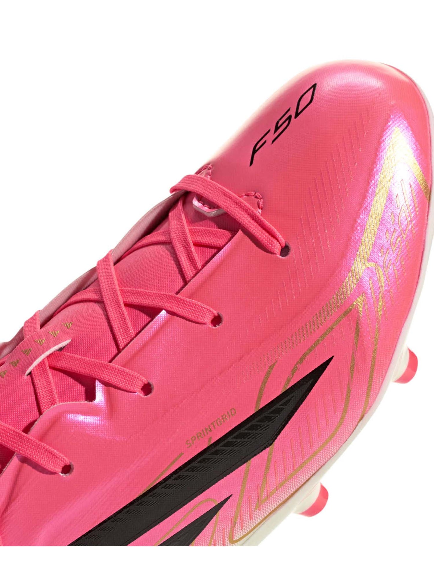 Adidas F50 Hyperfast, scarpe da calcio unisex bambino rosa