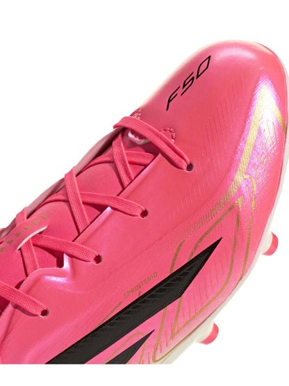Adidas F50 Hyperfast, scarpe da calcio unisex bambino rosa