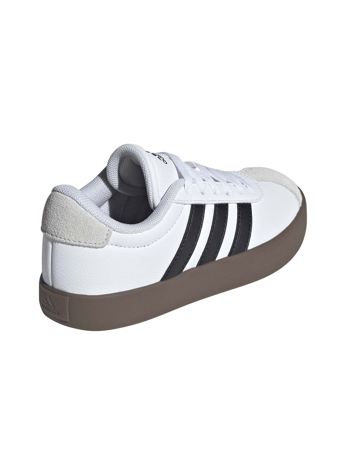 Adidas vl court 3.0 sneakers gs da bambino/a bianco-nero