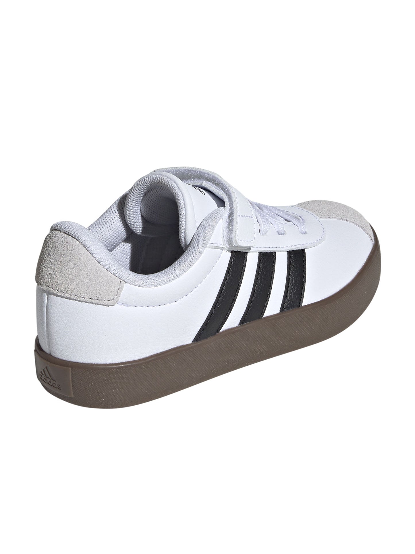 Sneakers Adidas VL Court 3.0 junior bimbo/a bianche e nere