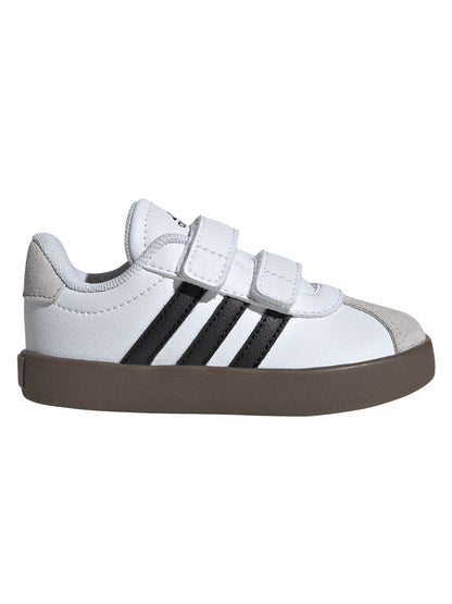 SNEAKERS VL COURT 3.0 ADIDAS JUNIOR UNISEX BIANCO-NERO