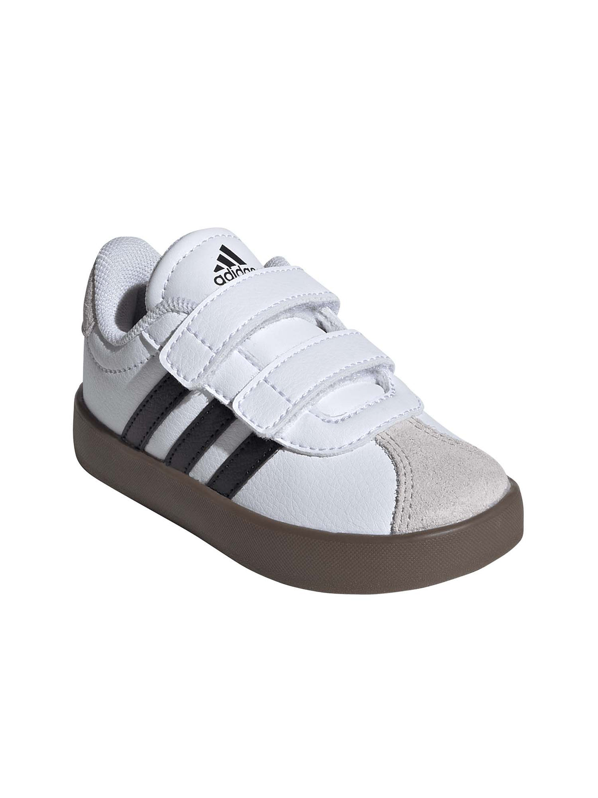 Adidas vl court 3 sneakers td da bambino/a bianco-nero
