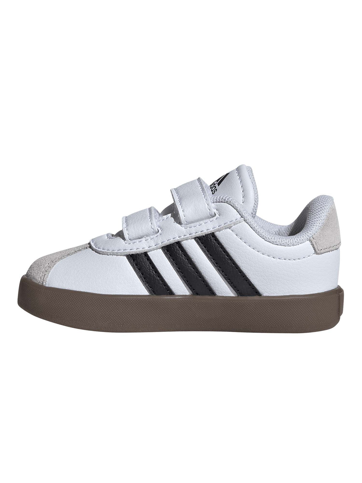 Adidas vl court 3 sneakers td da bambino/a bianco-nero