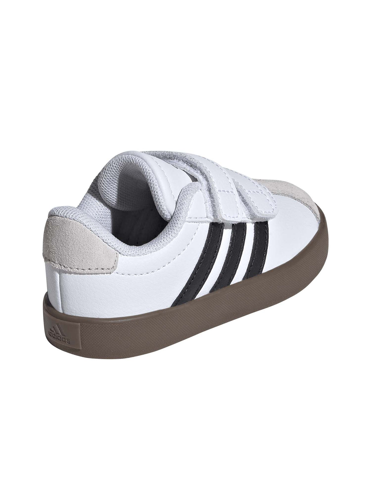 Adidas vl court 3 sneakers td da bambino/a bianco-nero