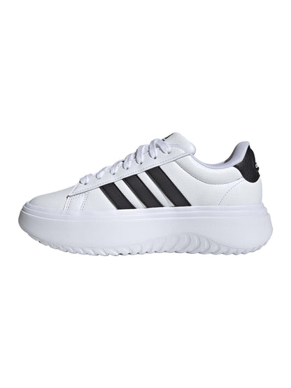 SNEAKERS ADIDAS GRAND C.PLATF DONNA BIANCO-NERO