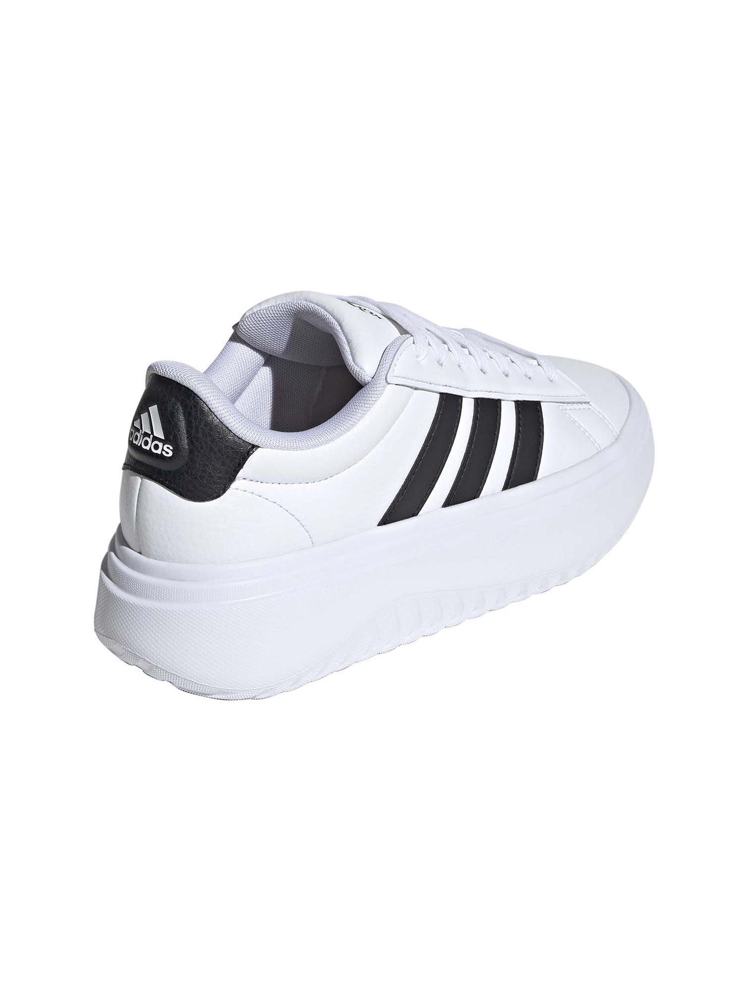 SNEAKERS ADIDAS GRAND C.PLATF DONNA BIANCO-NERO
