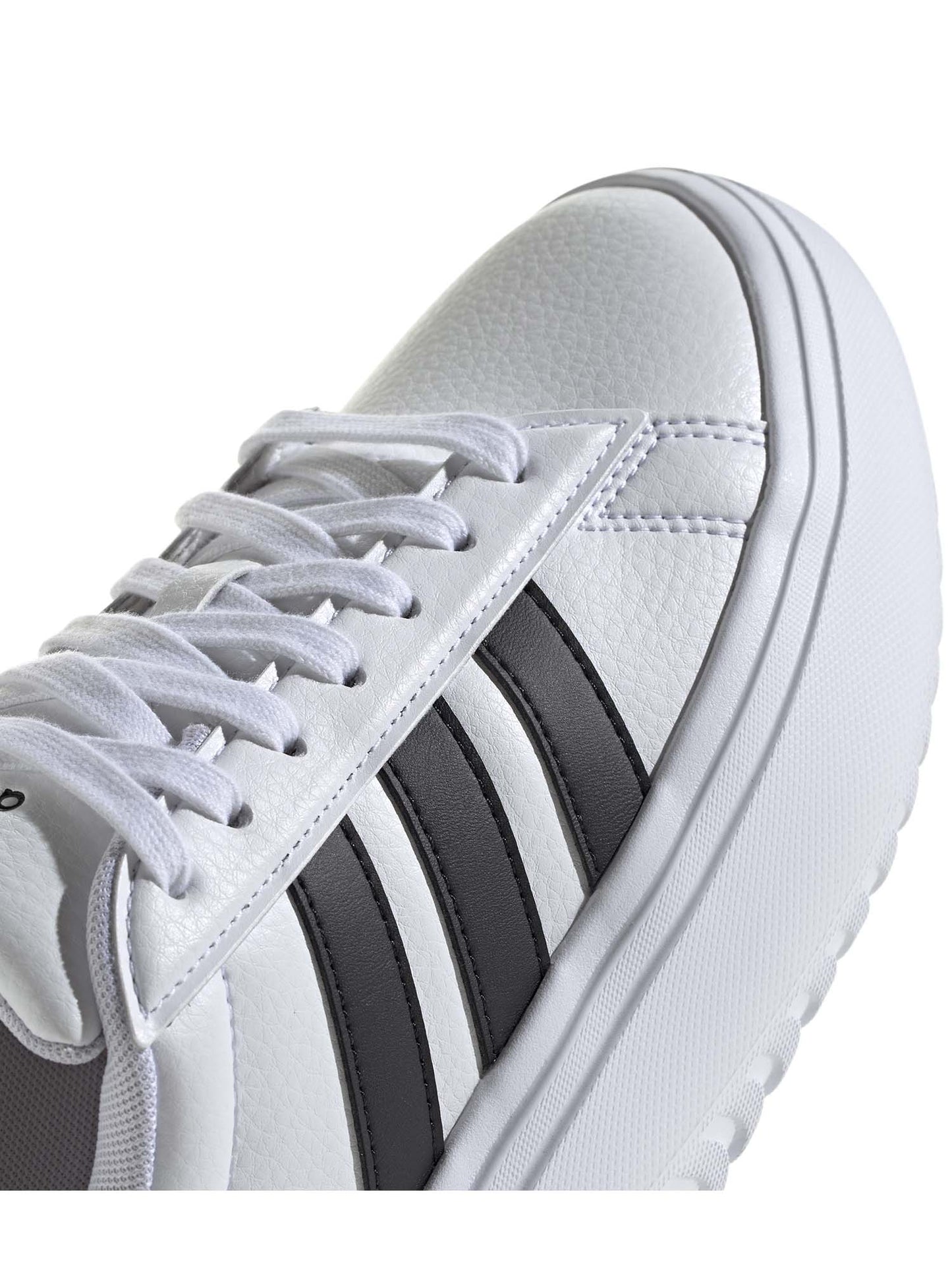 SNEAKERS ADIDAS GRAND C.PLATF DONNA BIANCO-NERO