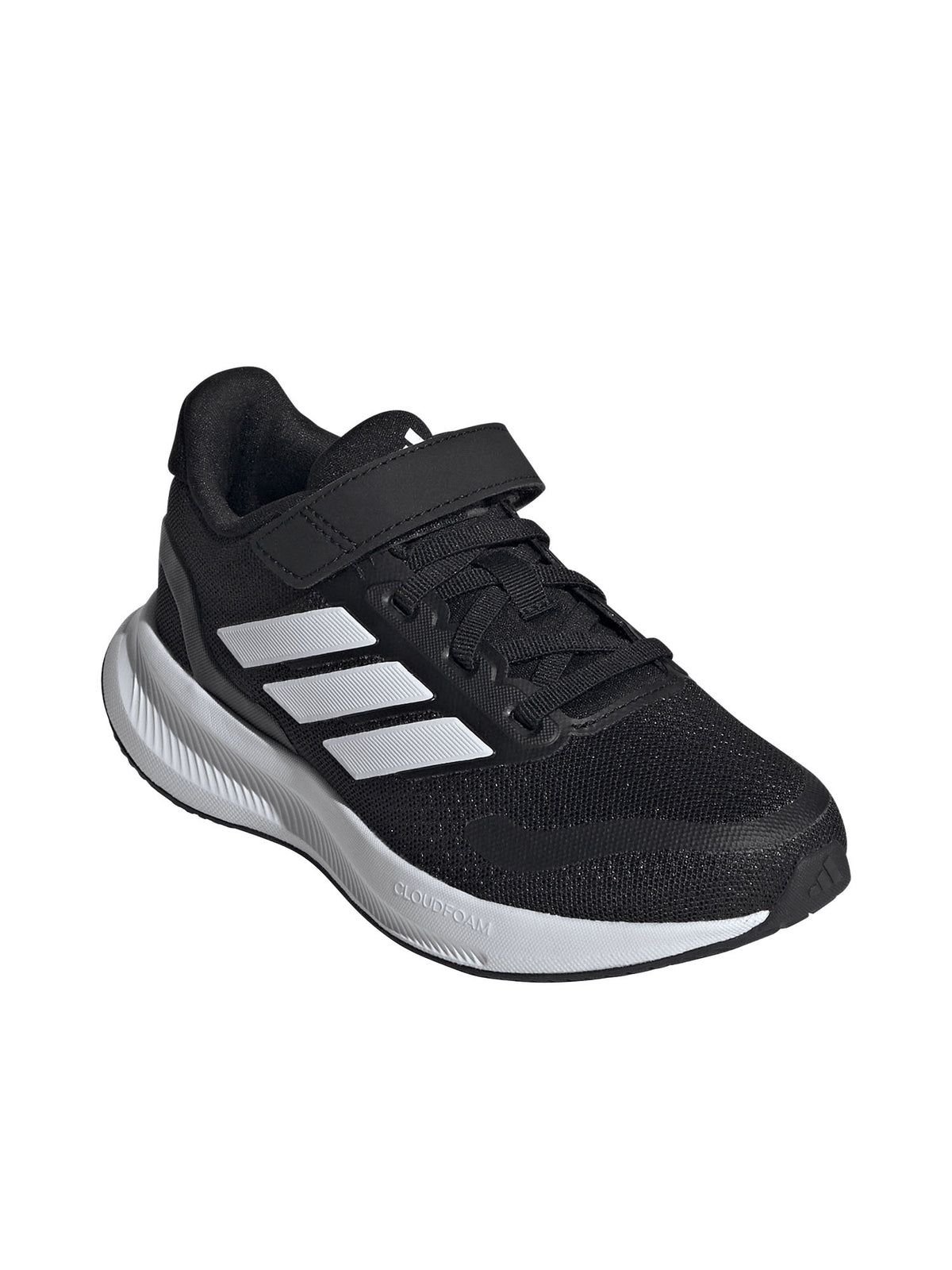 Adidas runfalcon 5 c scarpa running da bambino/a nero-bianco