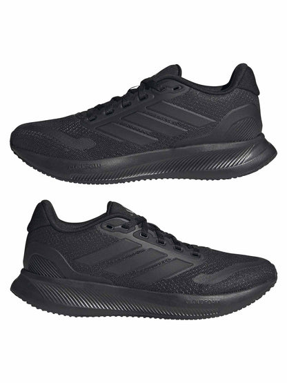 Adidas Runfalcon 5, scarpa running da bambino nera