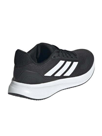 Adidas Runfalcon 5, scarpa running bimbo/a nera e bianca