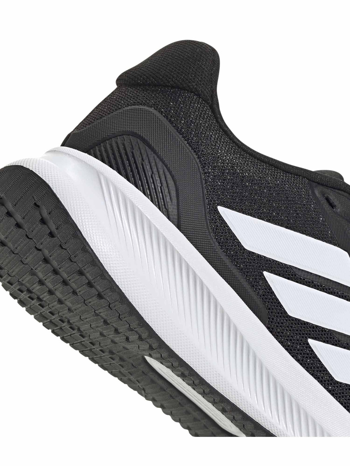 Adidas runfalcon 5 j scarpa running da bambino/a nero-bianco
